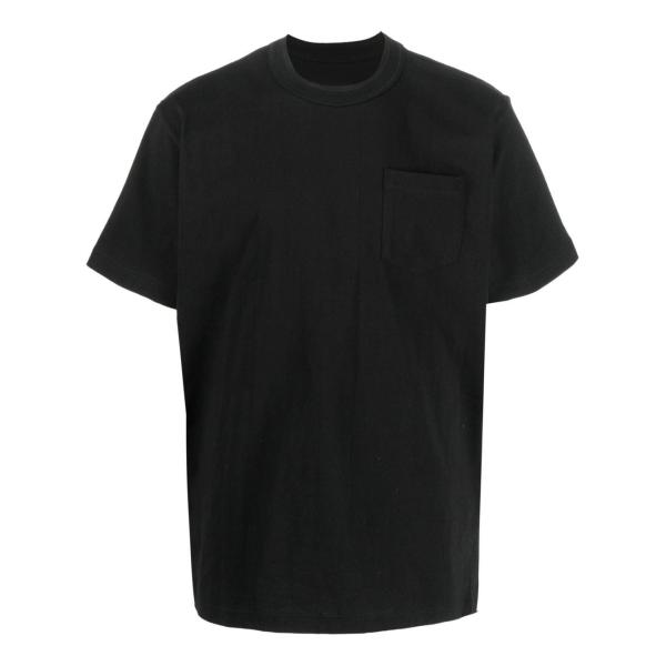 엘링크,SACAI 남성 블랙 티셔츠