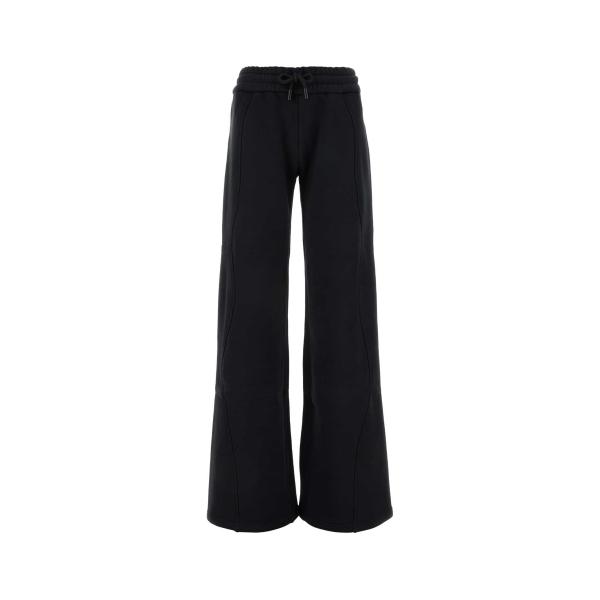 OFF WHITE-오프화이트 여성 블랙 코튼 스웨트 팬츠 OWCH020F23JER001 1000 │삼성물산 온라인몰 SSF Shop 오프화이트 여성 블랙... 