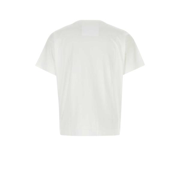 엘링크,GIVENCHY 남성 화이트 코튼 티셔츠