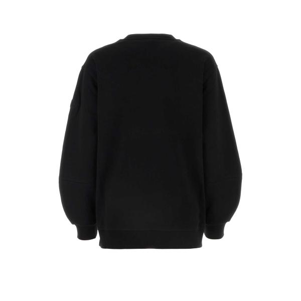 엘링크,MONCLER 여성 블랙 스웨트셔츠