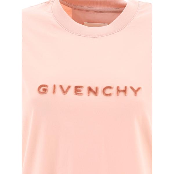 엘링크,GIVENCHY 여성 피치 GIVENCHY 4G 티셔츠