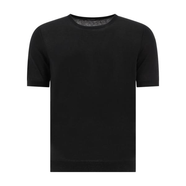 엘링크,TAGLIATORE 남성 블랙 Josh 티셔츠
