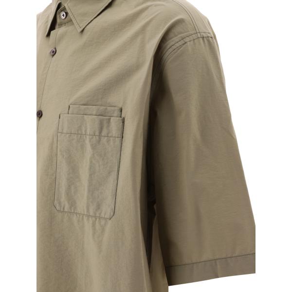 엘링크,LEMAIRE 남성 카키 Double Pocket 셔츠